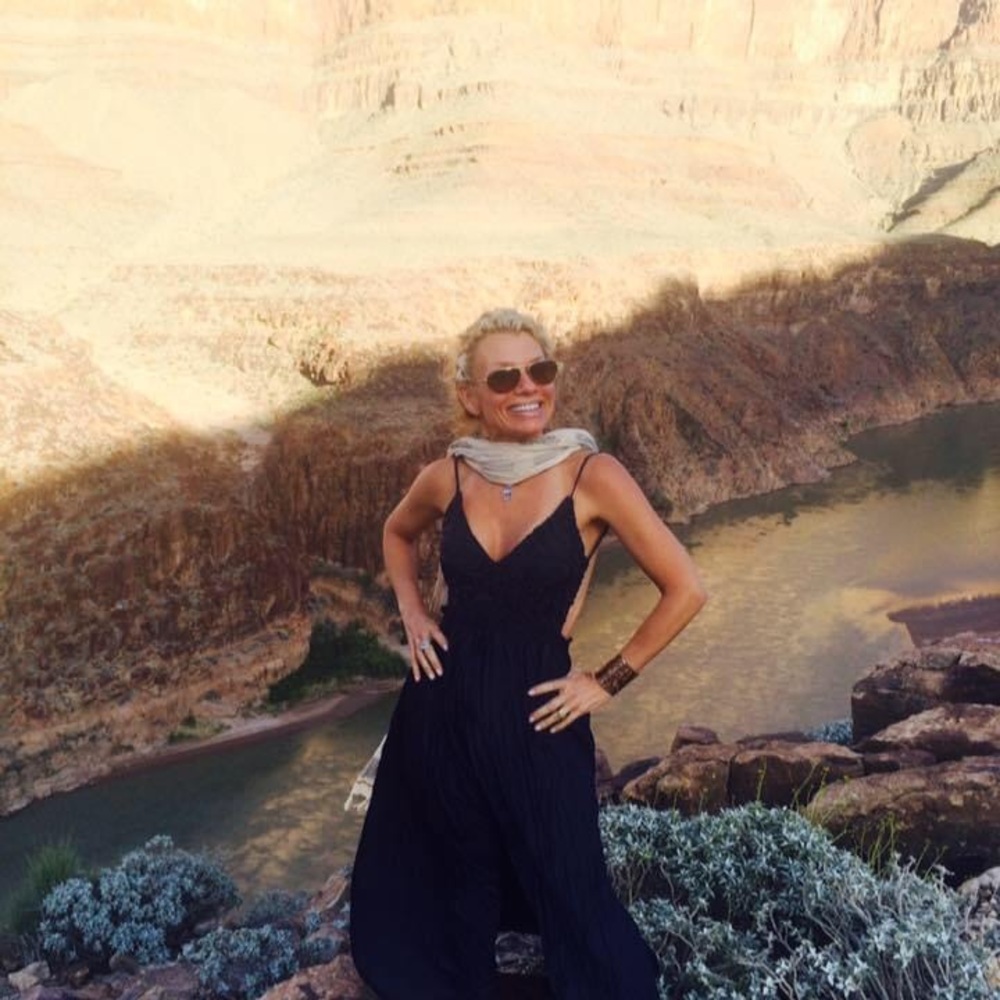 Olivaceous Flowing dress